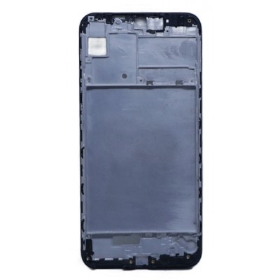 Lcd Frame Middle Chassis For Huawei Y7 2019 Black By - Maxbhi Com