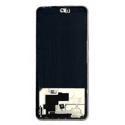 Lcd Frame Middle Chassis For Vivo Y200 5g Black By - Maxbhi Com