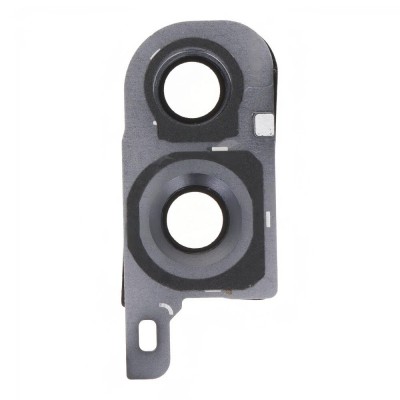 Camera Lens Glass With Frame For Samsung Galaxy Z Flip5 Black By - Maxbhi Com