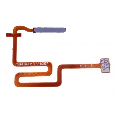 Fingerprint Sensor Flex Cable For Realme C31 Silver By - Maxbhi Com