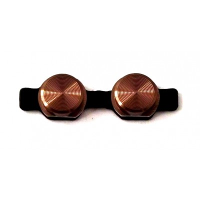 Volume Side Button Outer For Oukitel Wp35 Brown By - Maxbhi Com