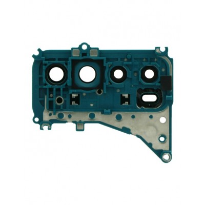 Camera Lens Glass With Frame For Huawei P Smart 2021 Green By - Maxbhi Com