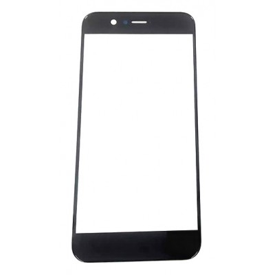 Replacement Front Glass For Huawei Nova 2 Black By - Maxbhi Com