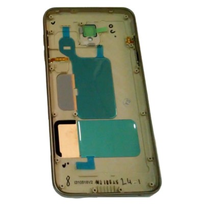 Back Panel Cover For Samsung Galaxy J7 2018 Gold - Maxbhi Com