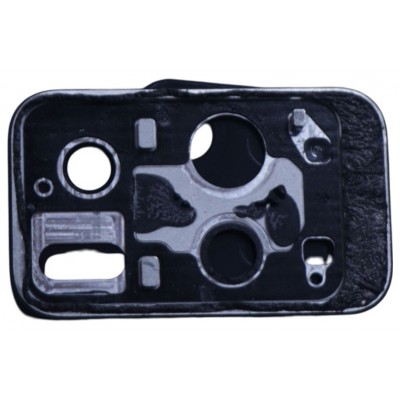 Camera Lens Glass With Frame For Xiaomi 11i Black By - Maxbhi Com