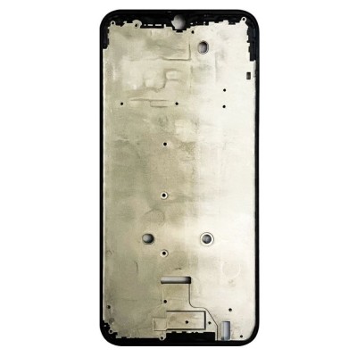 Lcd Frame Middle Chassis For Infinix S4 Black By - Maxbhi Com