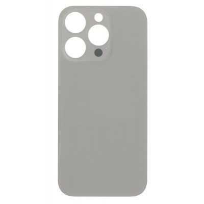 Back Panel Cover For Apple Iphone 16 Pro Silver - Maxbhi Com