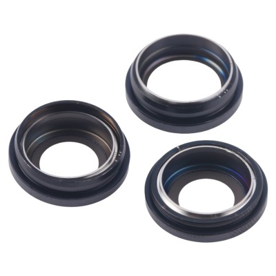 Camera Lens Glass With Frame For Apple Iphone 16 Pro Black By - Maxbhi Com