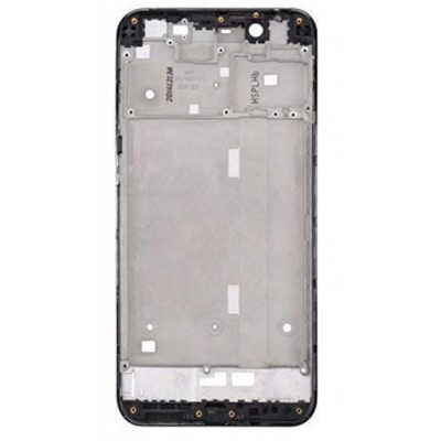 Lcd Frame Middle Chassis For Infinix Hot 6 Pro Black By - Maxbhi Com