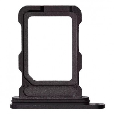 Sim Card Holder Tray For Apple Iphone 16 Pro Black - Maxbhi Com