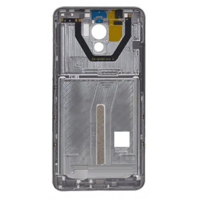 Back Panel Cover For Meizu Pro 6 Plus Silver - Maxbhi Com