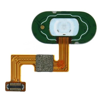 Fingerprint Sensor Flex Cable For Meizu Pro 6 Plus White By - Maxbhi Com