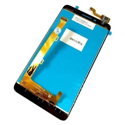 Lcd With Touch Screen For Lenovo A6600 Plus Black By - Maxbhi Com