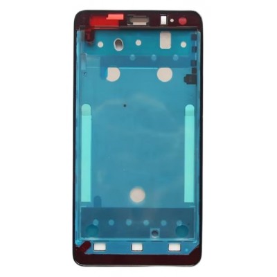 Lcd Frame Middle Chassis For Huawei Ascend G600 Black By - Maxbhi Com