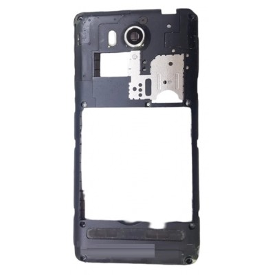 Middle Frame Ring Only For Huawei Ascend G600 White By - Maxbhi Com