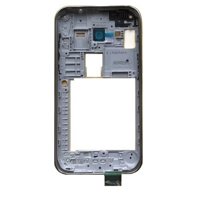 Middle Frame Ring Only For Samsung Galaxy Core Prime Ve Silver By - Maxbhi Com