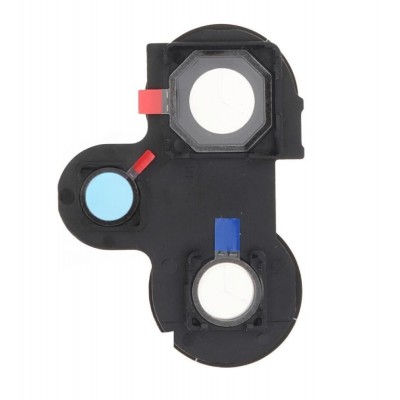 Camera Lens Glass With Frame For Xiaomi Poco F5 5g Black By - Maxbhi Com