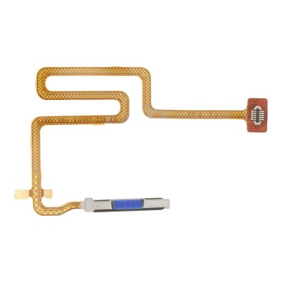 Fingerprint Sensor Flex Cable For Realme 9 Pro Blue By - Maxbhi Com