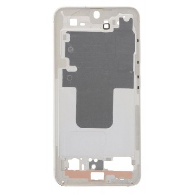 Lcd Frame Middle Chassis For Samsung Galaxy S23 5g Cream By - Maxbhi Com