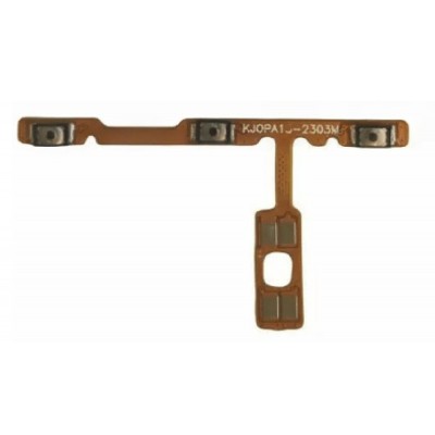Volume Button Flex Cable For Oppo A16e By - Maxbhi Com