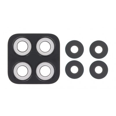 Camera Lens Glass With Frame For Honor X8b Black By - Maxbhi Com