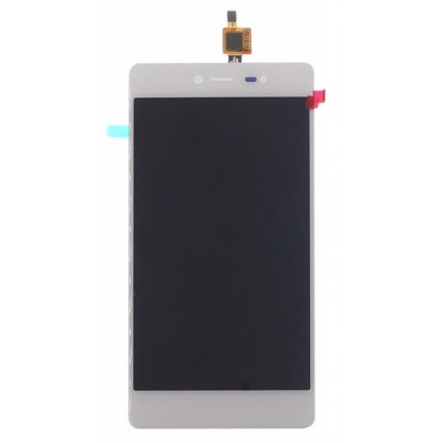 Lcd With Touch Screen For Wiko Fever Se Silver By - Maxbhi Com
