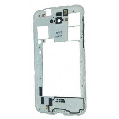 Middle Frame Ring Only For Alcatel 7040f White By - Maxbhi Com