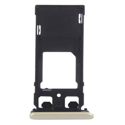 Sim Card Holder Tray For Sony Xperia X Performance Dual Gold - Maxbhi Com