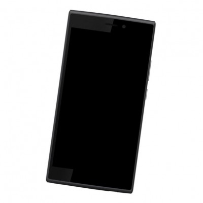 Camera Lens Glass with Frame for Wiko Ridge 4G White