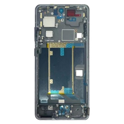 Lcd Frame Middle Chassis For Oneplus 13r Black By - Maxbhi Com