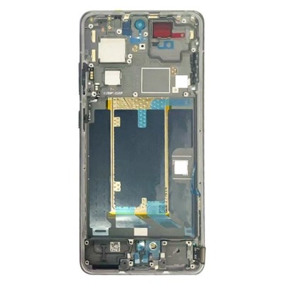 Lcd Frame Middle Chassis For Oneplus 13r White By - Maxbhi Com