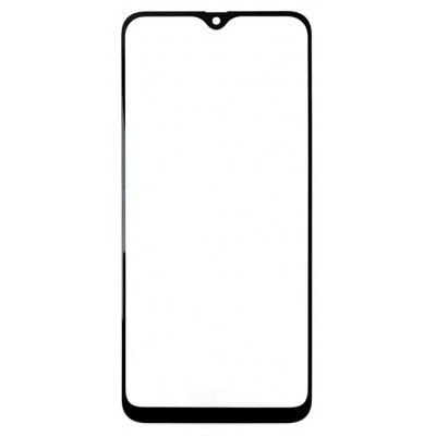 Replacement Front Glass For Samsung Galaxy A40s Black By - Maxbhi Com
