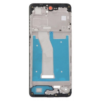Lcd Frame Middle Chassis For Motorola Moto G04s Black By - Maxbhi Com