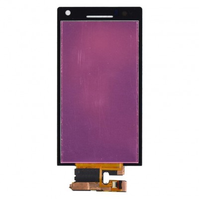 Lcd With Touch Screen For Sony Xperia S Lt26i White By - Maxbhi Com