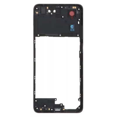 Middle Frame Ring Only For Motorola Moto G04 Black By - Maxbhi Com