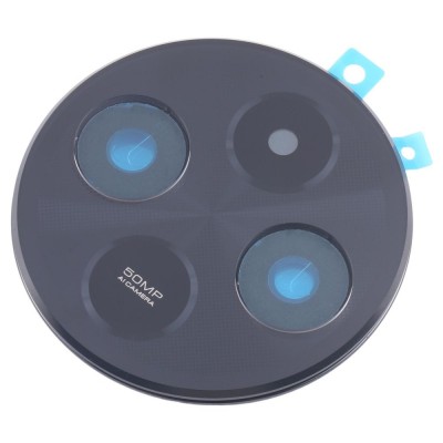 Camera Lens Glass With Frame For Xiaomi Redmi 14c 5g Black By - Maxbhi Com