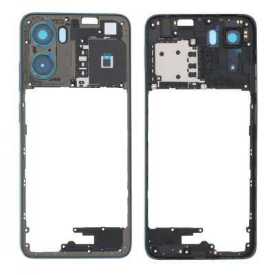 Middle Frame Ring Only For Motorola Moto G05 Black By - Maxbhi Com