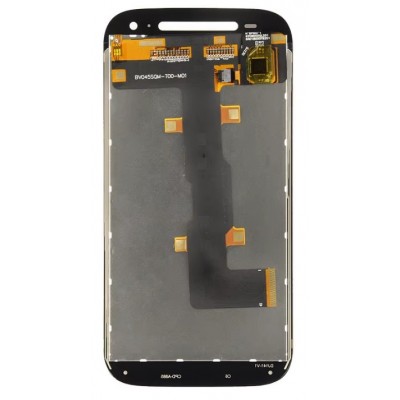 Lcd With Touch Screen For Motorola New Moto E Black By - Maxbhi Com
