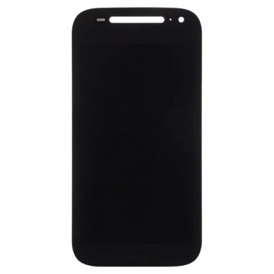 Lcd With Touch Screen For Motorola New Moto E Black By - Maxbhi Com