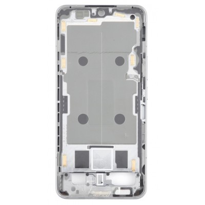 Lcd Frame Middle Chassis For Xiaomi 14 Ultra White By - Maxbhi Com