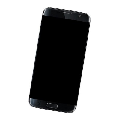 Camera Lens Glass with Frame for Samsung Galaxy S7 - CDMA Black