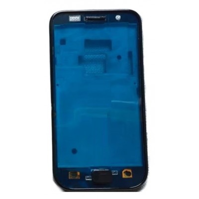 Lcd Frame Middle Chassis For Samsung I9003 Galaxy Sl White By - Maxbhi Com