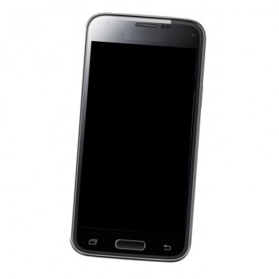 Camera Lens Glass with Frame for Samsung Galaxy S5 mini G800F White