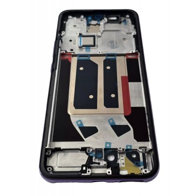Lcd Frame Middle Chassis For Realme 14 Pro Plus 5g Black By - Maxbhi Com