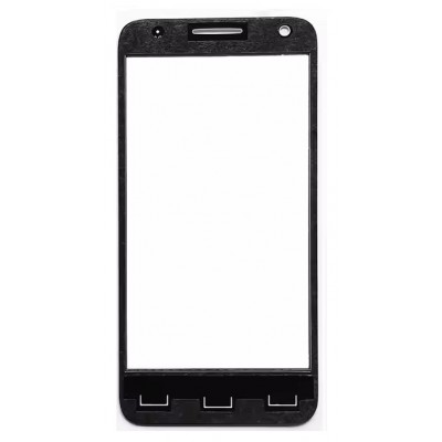 Replacement Front Glass For Alcatel Pixi 3 4 5 Black By - Maxbhi Com