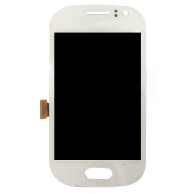 Lcd With Touch Screen For Samsung Galaxy Fame S6810p With Nfc Blue By - Maxbhi Com