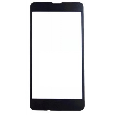 Replacement Front Glass For Nokia Lumia 630 Black By - Maxbhi Com