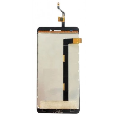 Lcd With Touch Screen For Leagoo Elite Y Black By - Maxbhi Com