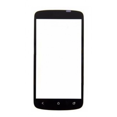 Replacement Front Glass For Htc Z520e Black By - Maxbhi Com