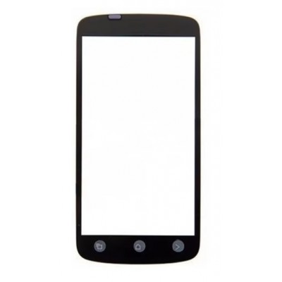 Replacement Front Glass For Htc Z520e Black By - Maxbhi Com